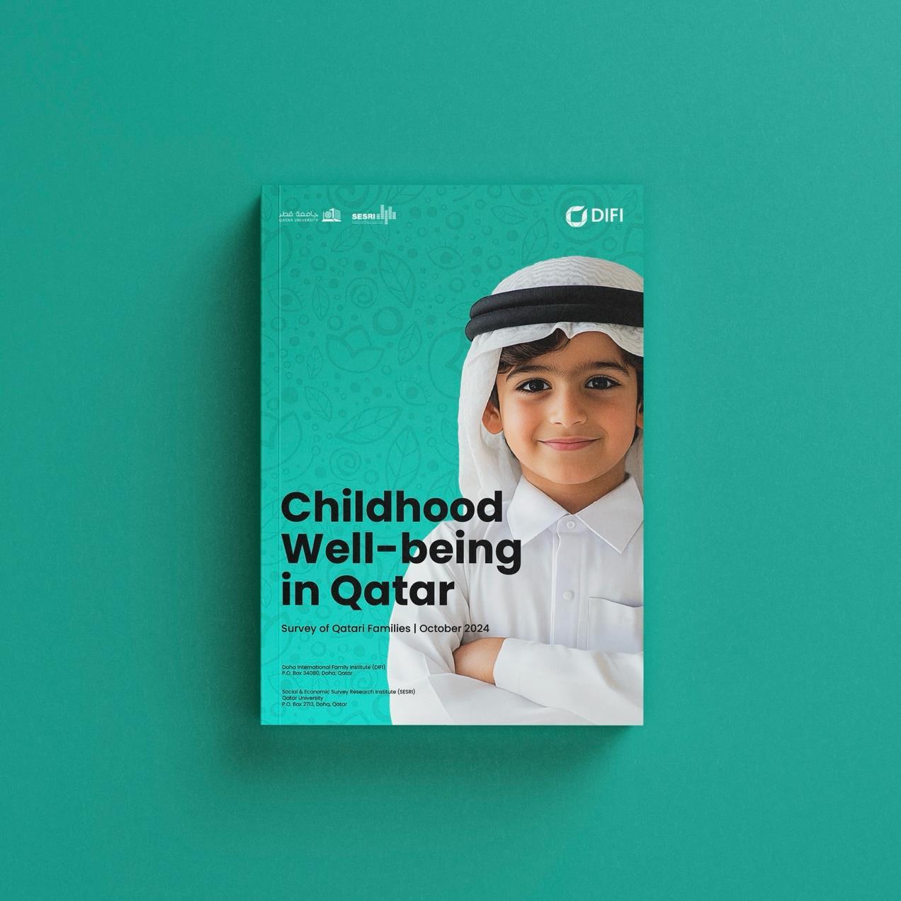 Childhood Well-being in Qatar — DIFI Survey Report — cover