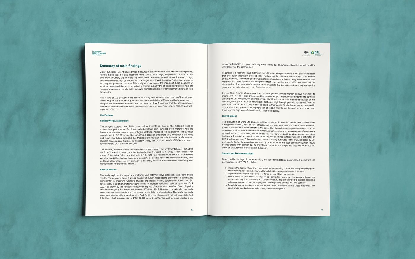 Interior exploration — A family, on the balance