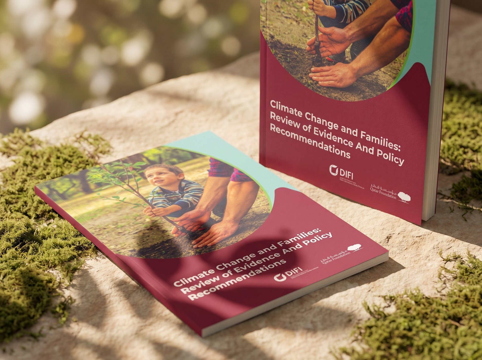 Four megatrends. One family. — DIFI × Qatar Foundation · visual 3