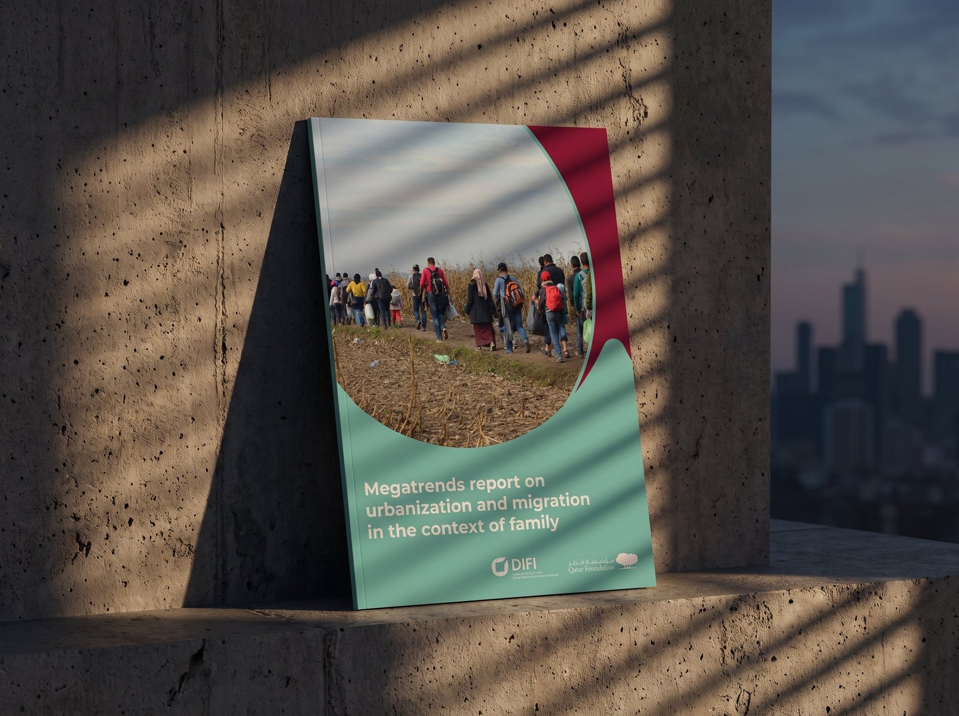 Four megatrends. One family. — DIFI × Qatar Foundation · visual 5