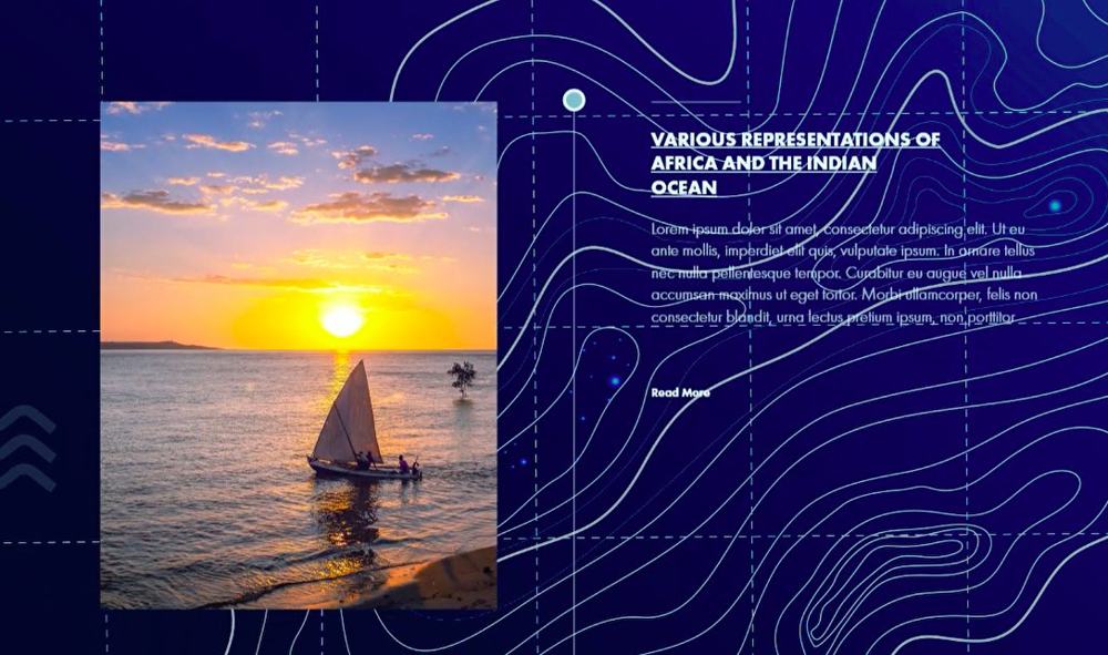 Mapping an ocean. — Georgetown University Qatar · visual 2