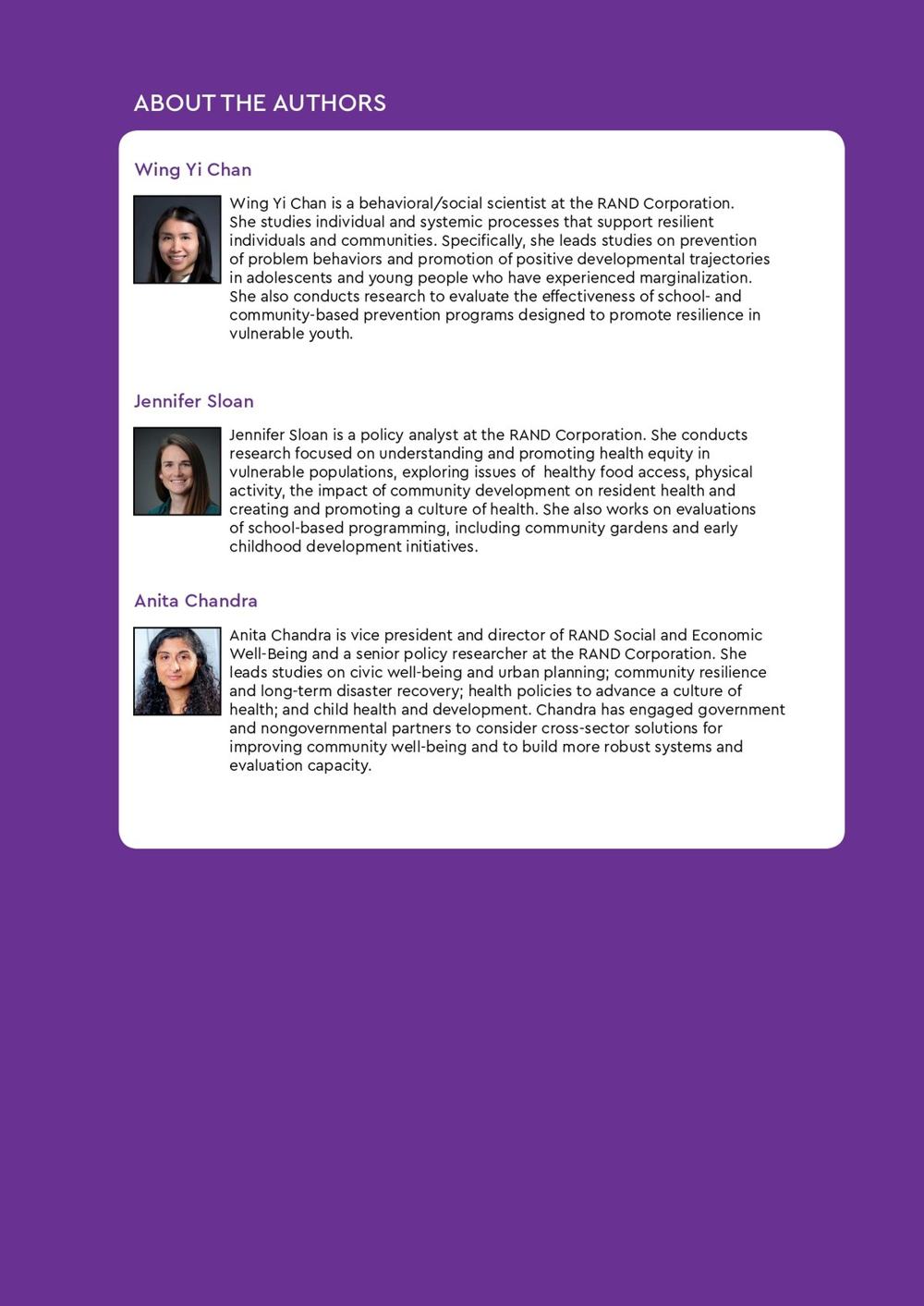 Eight research findings. — WISE · visual 4