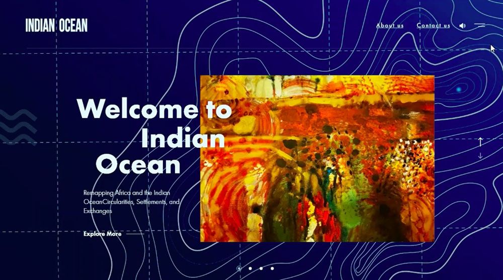 Indian Ocean Mapping Website